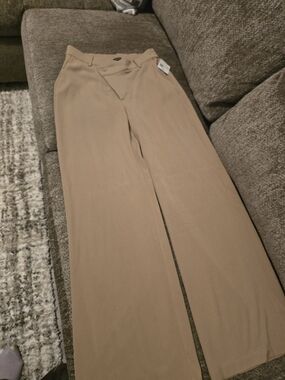 Forever 21 Wide-Leg Pants in Tan
